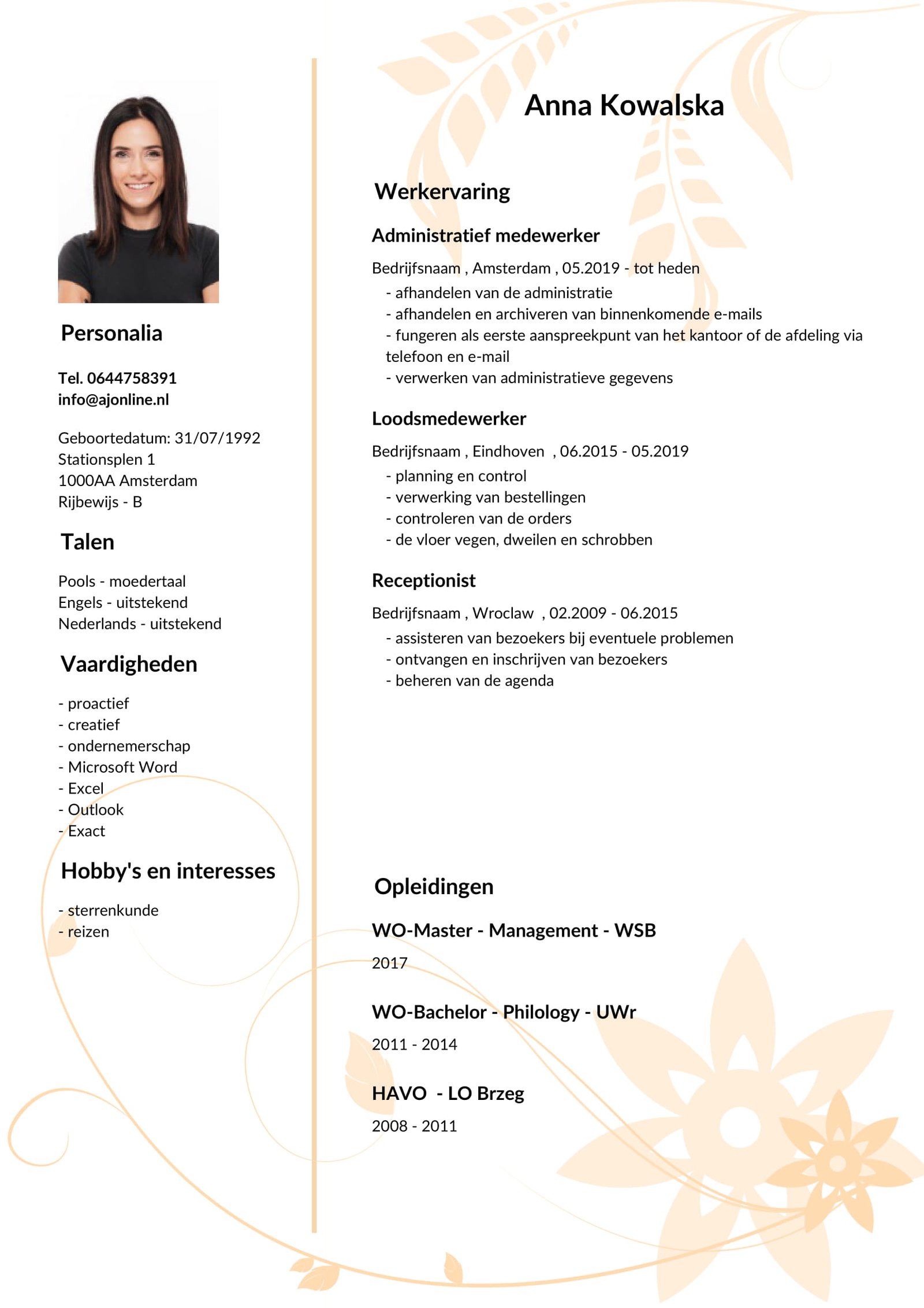 cv-w-wersji-holenderskiej-cv-ki-online