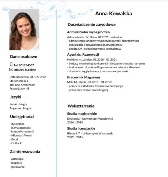Резюме На Польском Языке – Cv-Ki.Online